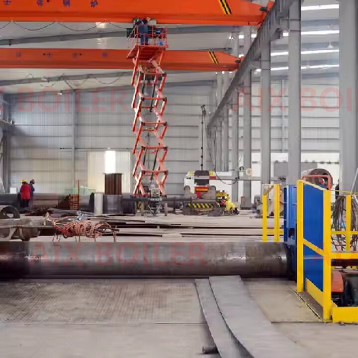 SZS Double-Drum Oil/Gas-Fired Steam Boiler