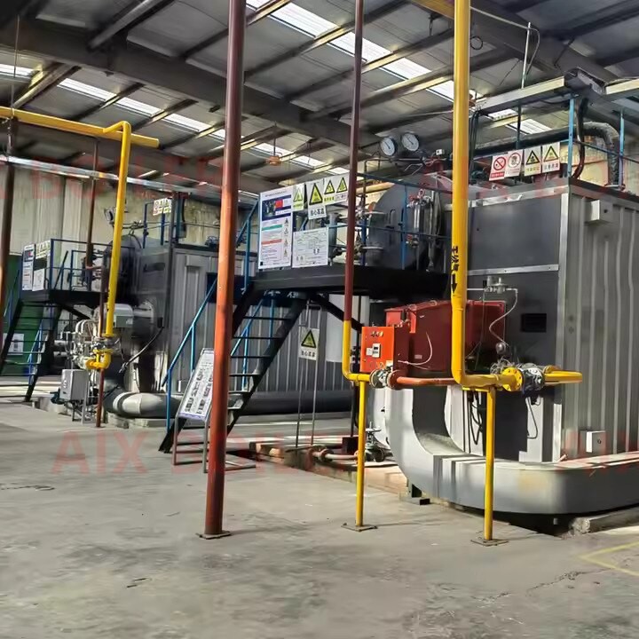 SZS Double-Drum Oil/Gas-Fired Steam Boiler