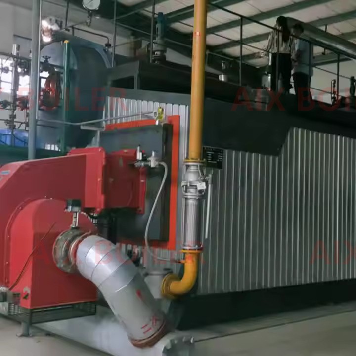 SZS Double-Drum Oil/Gas-Fired Steam Boiler