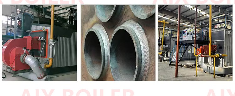 SZS Double-Drum Oil/Gas-Fired Steam Boiler